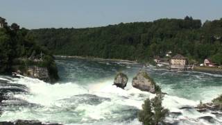 Waterfalls  Rheinfall Schaffhausen [upl. by Ellehcirt]