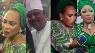 HAAA SAHEED BALOGUN SHOCKED FATHIA BALOGUN AT HER FATHER BURIAL IN IKORODUSEE WUNMI OGUNGBE [upl. by Ayhdiv]