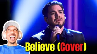 First Time Hearing Adam Lambert  Believe Cher Cover  ZuluModo Reacst [upl. by Gebhardt471]