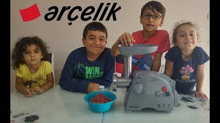 ARÇELiK K 1766 1400W KIYMA MAKiNESi ALDIK KURBAN BAYRAMI ÖNCESİ TEST ETTİK [upl. by Hales288]