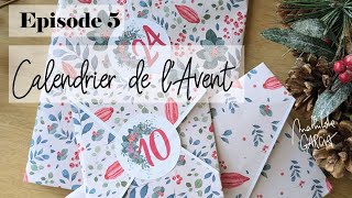 Episode 5  Le Calendrier de lAvent Papeterie [upl. by Naujal]