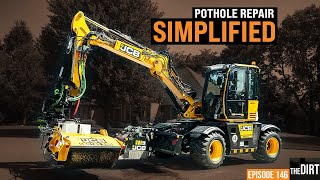 JCB’s Pothole Pro Cuts Crops Cleans for Quick and Easy Pothole Repairs [upl. by Bevash]