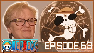 THE BIGGEST HOMIE LABOON  Grandma Reacts to One Piece Episode 63 [upl. by Supat]