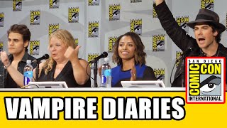 THE VAMPIRE DIARIES Comic Con Panel [upl. by Isador]