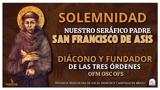 SANTA MISA DE HOY 0800am 04 OCT  Solemnidad NTRO SERÁFICO PADRE SAN FRANCISCO DE ASÍS [upl. by Kryska]