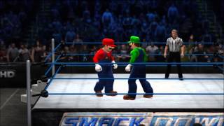 WWE 2K14  Mario Vs Luigi [upl. by Sherj138]