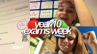 YEAR 10 EXAMS WEEK VLOG MOCKS [upl. by Anahsirk]