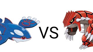 groudon vs kyogre in a nutshell [upl. by Kovar]