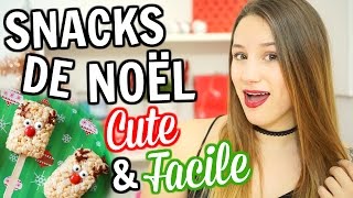 SNACKS DE NOËL Cute amp Facile [upl. by Margette]