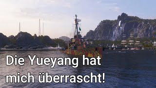 Kann die Yueyang mit Radar funktionieren  World of Warships [upl. by Nohshan205]