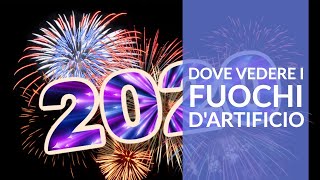 Dove vedere i fuochi di Capodanno gratis [upl. by Noemad]