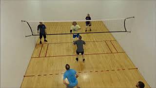 2019 National Wallyball Tournament Mens Triples Eldridge Iowa Video 4 Minnesota Vs Iowa 1 [upl. by Arrad]