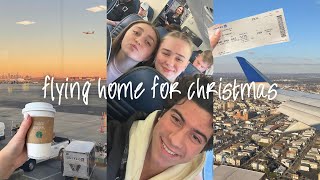 GOING HOME airport travel vlog 🇺🇸 Auslandsjahr USA  Luisa Vlog 7 [upl. by Michaelina826]