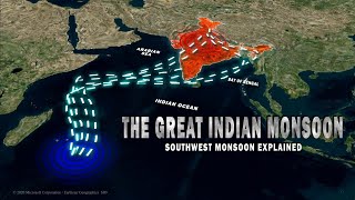 How South West Monsoon forms amp arrives to India  DREAMEA TAMIL [upl. by Dolhenty248]