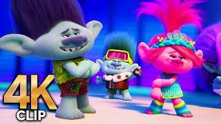 BroZone Song Dance Scene  TROLLS 3 BAND TOGETHER 2023 Movie CLIP 4K [upl. by Richman]