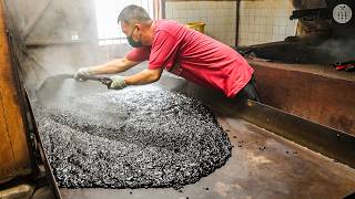 AMAZING Process of Making Traditional Coffee in Penang  Malaysia [upl. by Ah]