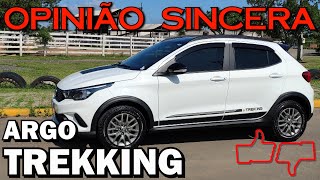 Fiat Argo Trekking  Detalhes curiosidades pontos positivos negativos Avaliação completa [upl. by Aneles]