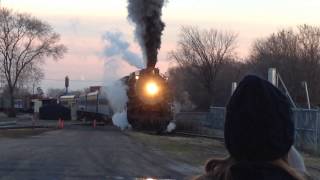 Presentation of the Pere Marquette 1225  November 20 2013 in Owosso Michigan [upl. by Trebla]