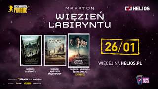 Maraton WIĘZIEŃ LABIRYNTU w kinach Helios [upl. by Ennaylil353]