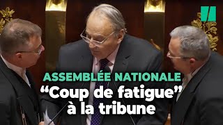 Ce député parvient à conclure son intervention sur le ProcheOrient malgré « un coup de fatigue » [upl. by Hoffmann]