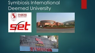 Complete Information Symbiosis University Admission I After 12th Symbiosis University Admission [upl. by Frentz]