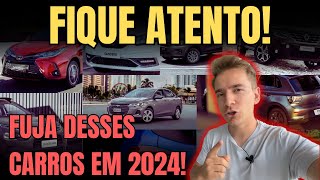 07 carros para NÃO COMPRAR em 2024 [upl. by Rachael]