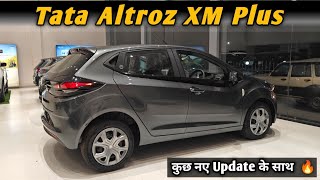 Tata Altroz XM Plus 2024  Detailed Walkaround With Price  Indian Best Hatchback [upl. by Llewsor]