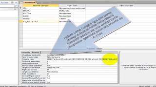 02 Tutorial Magazzino Tabelle  Lookup [upl. by Eenrahc159]