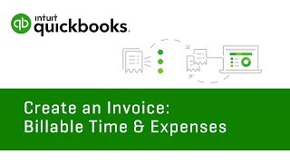 How to create an invoice billable time amp expenses  QuickBooks Online Tutorial [upl. by Agbogla]