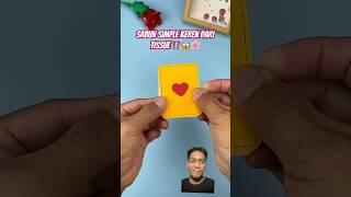 SABUN SIMPLE KEREN DARI TISSUE⁉️😱🌸 diy wetwipes craft waterwipes shorts viral funny magic [upl. by Kessler]