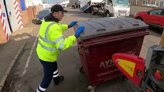 On the binsCommercial General wastetrash in Troon and Ayr [upl. by Ettenuahs]