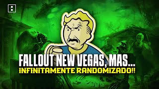 FALLOUT NEW VEGAS mas INFINITAMENTE RANDOMIZADO PTBR [upl. by Erleena]