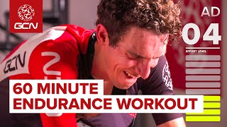 Indoor Cycling Workout  60 Minute Endurance Intervals Fitness Training [upl. by Eatnahc]