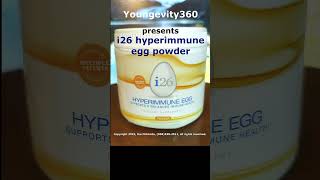 Youngevity i26 hyperimmune egg powder [upl. by Ynnav]