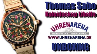 Thomas Sabo Kaleidoskop Libelle WA0369 264 211 33 Damenuhr  Unboxing  4K  Uhrenarena [upl. by Razal]