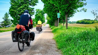 LEstrie à vélo  De Coaticook à La Patrie Jour 2 [upl. by Lerrud]