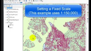 Fixed Scale  a GIS Video Tutorial by Gregory Lund [upl. by Ilagam]