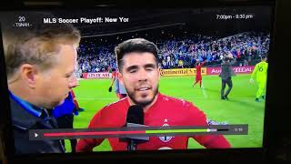 Alejandro Pozuelo PostGame Interview UNEDITED Toronto FC vs New York City FC 10232019 TFC NYCFC [upl. by Madda350]