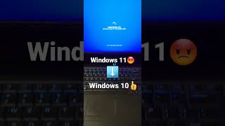 downgraded from Windows 11 to Windows 10 on Alienware 17 R5 shorts windows pc crashes [upl. by Ylrebnik]