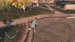 GTA V Aztecas vs vagos fight part 3 [upl. by Nyleahs896]