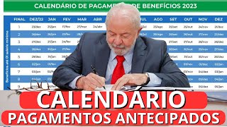 GOVERNO LULA E INSS DIVULGOU OS APOSENTADOS QUE VÃO RECEBER PAGAMENTO ANTECIPADO DO INSS CALENDÁRIO [upl. by Eilama]