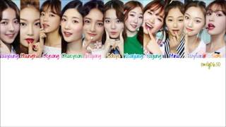 IOI 아이오아이  소나기 Downpour Color Coded Lyrics [upl. by Brant752]