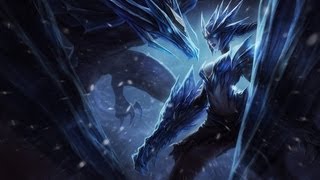 LOL  Skin Shyvana Dragón de Hielo  Ice Drake Shyvana [upl. by Sikes]