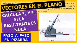 VÍDEO 10  Calculando el valor de una fuerza vector y su dirección [upl. by Doersten]