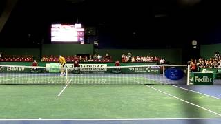 Milos Raonic serve   Paris Bercy 2012 HD [upl. by Elaval]