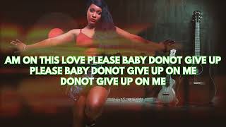 Lexsil Ft Jovial  Dont Give Up Official Lyrics Video [upl. by Ron]