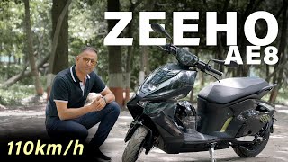 Fastest Scooter in Nepal  Zeeho AE8  12500w motor  Full Review  Lokesh Oli [upl. by Nivan]