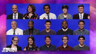 The 2019 Tournament of Champions Lineup  JEOPARDY [upl. by Styles]