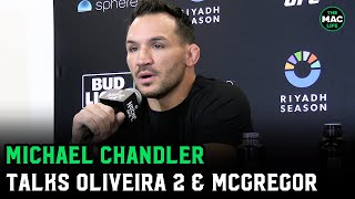 Michael Chandler on Conor McGregor quotIts different booking him than booking other fightsquot [upl. by Yahsan]