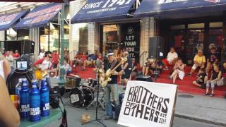 Brothers of Others band performs on Yawkey Way before Red Sox vs Phillies [upl. by Ika699]